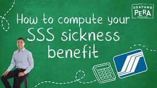 Vince Rapisura 2165: How to compute your SSS sickness benefit