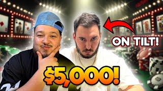 $5,000 Blackjack Session Gets HEATED!