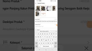 Cara Upload Produk Batik Prabuseno di Shopee/Open Agen Reseller Batik Prabuseno/ aida_os distributor