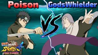 Poisoned Okami Vs GodsWhielder | Naruto Storm 4