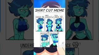 Lapis shirt cut meme