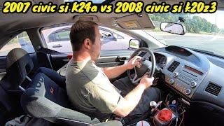 Honda jdm k24a vs K20z3