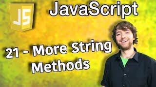 JavaScript Programming Tutorial 21 - More String Methods (substring, substr, slice, trim, repeat)