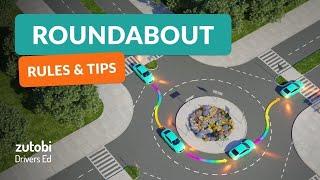 How to Drive in a Roundabout Correctly - Rules & Tips