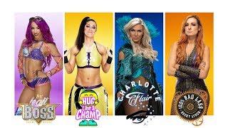 Four Horsewomen of WWE (Charlotte, Sasha Banks, Bayley, Becky Lynch)