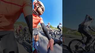 When UAE Team passing you on training ride in Spain  #uaeteamemirates #cycling #insta360x4