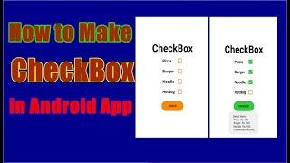 Custom CheckBox in Android Studio