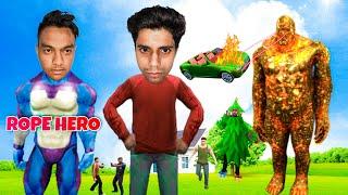 Rope Hero Vice Town In Real Life Comedy Part 16 | Bapu Ke Ghar Main Chori  | Funny 2 Friends