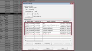 Viewing Method Audit Trails and Method Differences in Empower