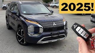 2025 Outlander PHEV - Cosmic Blue SEL real life walkaround!