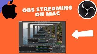 how to setup OBS streaming on mac