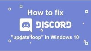 How To Fix Discord Checking For Updates Loop Screen FAST And EASY