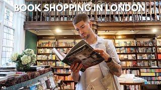 THE BEST BOOK SHOPS IN LONDON | RELAXING LONDON VLOG