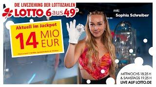 Ziehung der Lottozahlen vom 14.09.2024