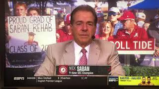 Saban on the 3-3-5 stack, etc.