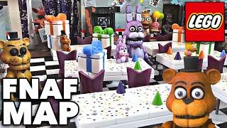 Building the Fnaf Map with McFarlane Legos - 2023 Fnaf Unboxing Review