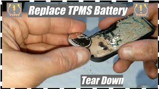 How To Replace The TPMS Battery  and 🪓Tear Down NO PROGRAMMING