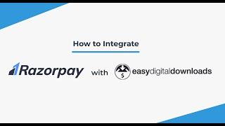 Razorpay Payment Gateway Integration in Easy Digital Downloads Website