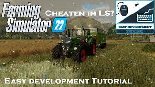 Cheaten im LS22? Easy development control | Tutorial | Farming Simulator 22