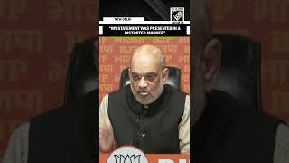 “Can never insult Ambedkar Ji…” Amit Shah claims Congress “distorted” his Rajya Sabha remarks