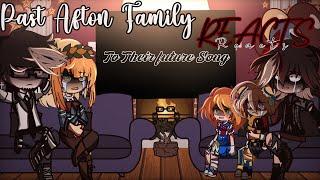 Past Afton Family Reacts to their Future Song || FNAF || Zenix_x