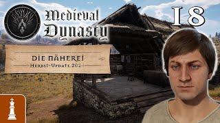 DIE NÄHEREI & die Pelzmütze  Let's Play Medieval Dynasty HERBST Update 2024 18 | deutsch