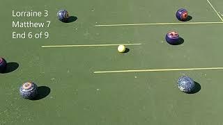 Short Mat Bowls outside singles June 2021 semi final