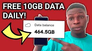 Get Free 10GB Data Daily in Nigeria Without Buying (All Network) MTN AIRTEL GLO 9MOBILE