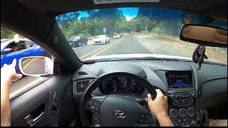 2015 Hyundai Genesis Coupe 3.8 Ultimate | POV Test Drive