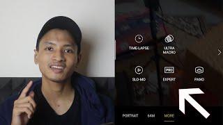 Cara Mudah Setting Mode Pro/Expert di Kamera HP dan Tips menggunakannya.