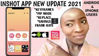 inshot new update editing app 2021| inshot tutorial