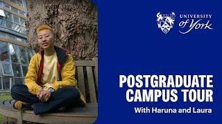 Postgraduate campus tour of University of York