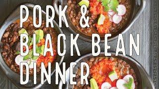 Rick Bayless Slow Cooker Pork & Black Bean Dinner