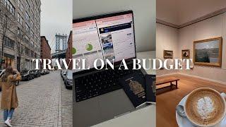 How To Travel on a Budget  tips/tricks for saving, finding cheap flights & more