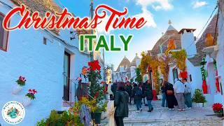 Christmas  Magic in Italy   - 4K Walking Tours of Puglia’s Best Towns