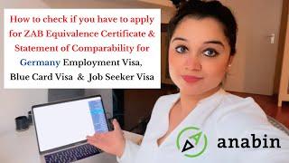 How to check if your Degree & University is recognized by Germany or NOT | Germany Work Visa Process