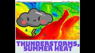 Pacific NW Weather: Summer Storm Arrives!