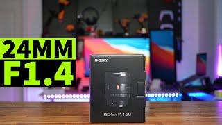 Sony FE 24mm F1.4 Unboxing