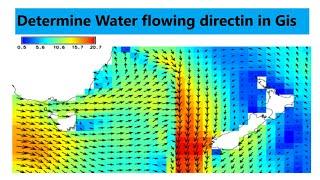 How to determine Flow Direction Using ArcGis