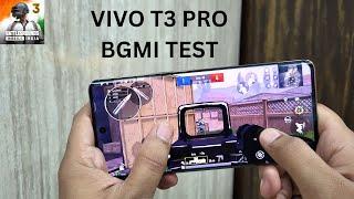 Vivo T3 Pro 5G BGMI Pubg Test | BGMI Graphics Settings, Gyro