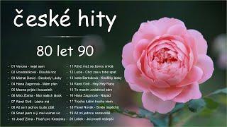 Nejlepší české hity 80 let 90  Písničky 80. 90. mix