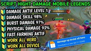 SCRIPT DAMAGE + RANK BOOSTER MOBILE LEGENDS TERBARU 2024 ANTI BANNED | 100% WORK