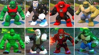 Evolution of Big Fig Character in LEGO DC Videogames