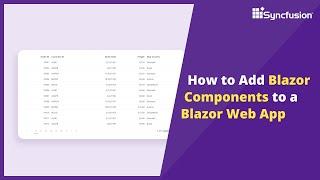 How to Add Blazor Components to a Blazor Web App