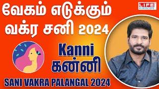 Sani Vakra Palangal 2024 | Kanni Rasi | சனி வக்ர | June 29th to Nov 15th | Life Horoscope #kanni