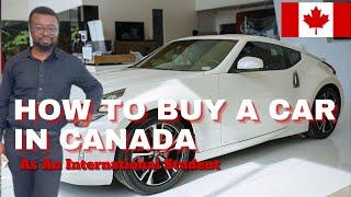 How I Bought a Luxury Car in Canada on a Student Budget – Must Watch!