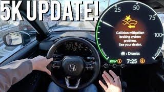 2024 Honda CR-V Sport-L Hybrid - 5K Mile POV Owner Review - Problems, Winter Fuel Economy & More!