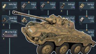 ЧТО КАЧАТЬ в War Thunder? ГЕРМАНИЯ ранг 2: Лучшие и Худшие танки. Аналитика и Обзор наземной ветки.