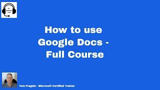 How to use Google Docs