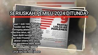 Penundaan Pemilu 2024 Seriuskah? - Sorotan Bisnistoday  #penundaanpemilu